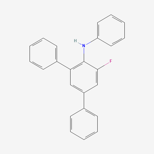 2-fluoro-N,4,6-triphenylaniline (CAS: 1228153-91-0) - Chemical Structure and Molecular Formula 