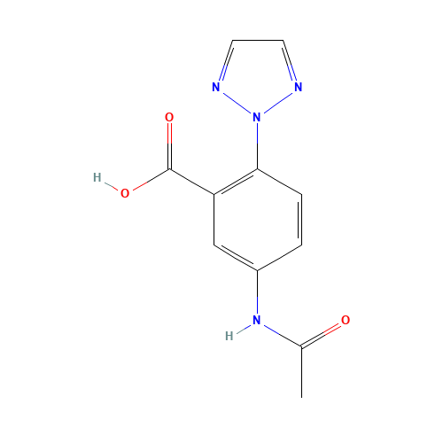 5-acetamido-2-(triazol-2-yl)benzoic acid (CAS: 1293285-60-5) - Related Chemical Product