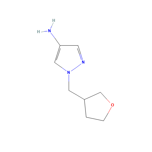 1-(oxolan-3-ylmethyl)pyrazol-4-amine (CAS: 1171662-77-3) - Related Chemical Product