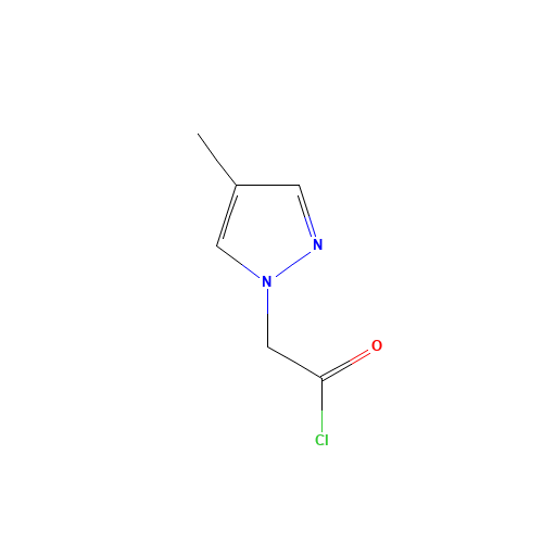 2-(4-methylpyrazol-1-yl)acetyl chloride (CAS: 1001567-69-6) - Related Chemical Product