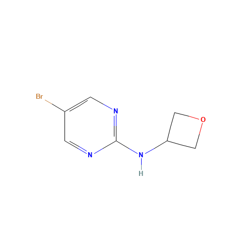 5-bromo-N-(oxetan-3-yl)pyrimidin-2-amine (CAS: 1439823-02-5) - Related Chemical Product