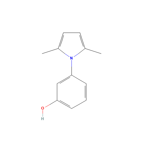 3-(2,5-dimethylpyrrol-1-yl)phenol (CAS: 97608-33-8) - Related Chemical Product