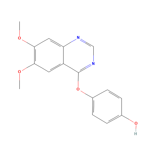 4-(6,7-dimethoxyquinazolin-4-yl)oxyphenol (CAS: 347157-31-7) - Related Chemical Product
