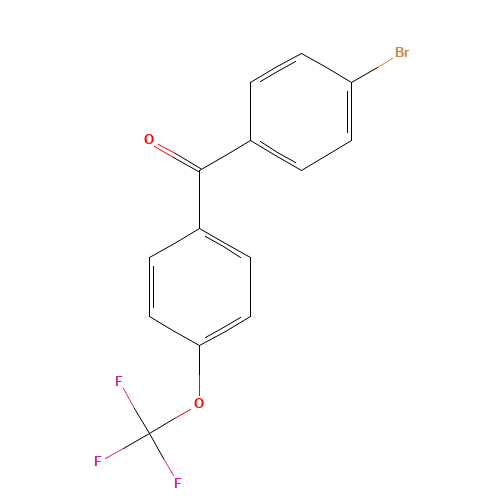 (4-bromophenyl)-[4-(trifluoromethoxy)phenyl]methanone (CAS: 34367-36-7) - Related Chemical Product