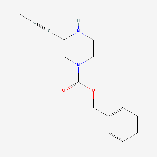 benzyl 3-prop-1-ynylpiperazine-1-carboxylate (CAS: 1361224-50-1) - Related Chemical Product