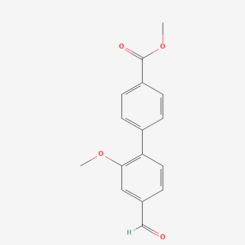 methyl 4-(4-formyl-2-methoxyphenyl)benzoate (CAS: 406233-36-1) - Related Chemical Product