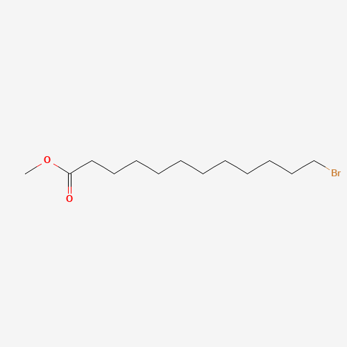 methyl 12-bromododecanoate (CAS: 26825-95-6) - Chemical Structure and Molecular Formula 