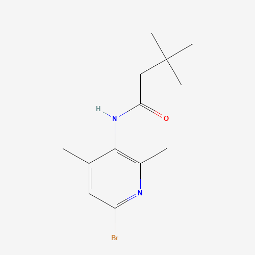 N-(6-bromo-2,4-dimethylpyridin-3-yl)-3,3-dimethylbutanamide (CAS: 1093352-28-3) - Related Chemical Product