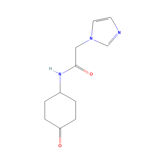 2-imidazol-1-yl-N-(4-oxocyclohexyl)acetamide (CAS: 1334394-69-2) - Related Chemical Product