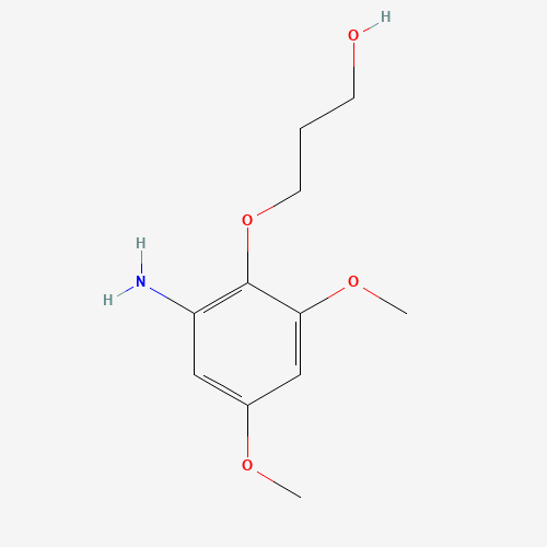 3-(2-amino-4,6-dimethoxyphenoxy)propan-1-ol (CAS: 1307231-84-0) - Related Chemical Product