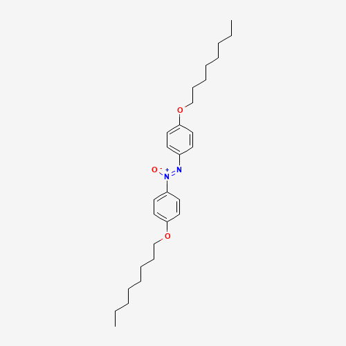 (4-octoxyphenyl)-(4-octoxyphenyl)imino-oxidoazanium (CAS: 25729-12-8) - Chemical Structure and Molecular Formula 