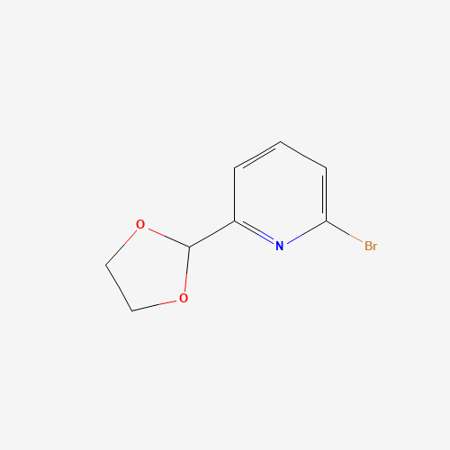2-bromo-6-(1,3-dioxolan-2-yl)pyridine (CAS: 34199-87-6) - Related Chemical Product