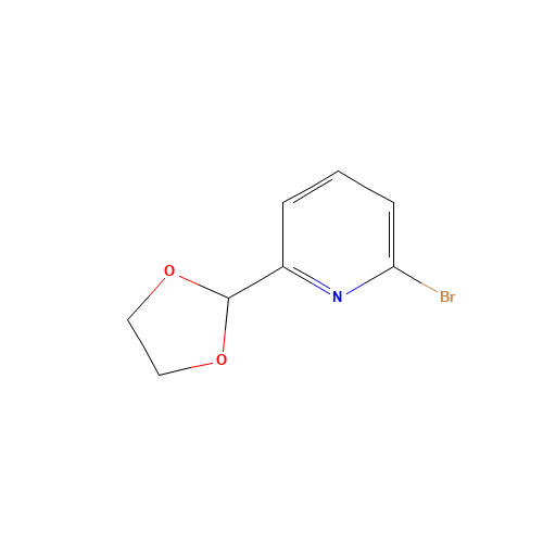 2-bromo-6-(1,3-dioxolan-2-yl)pyridine (CAS: 34199-87-6) - Related Chemical Product