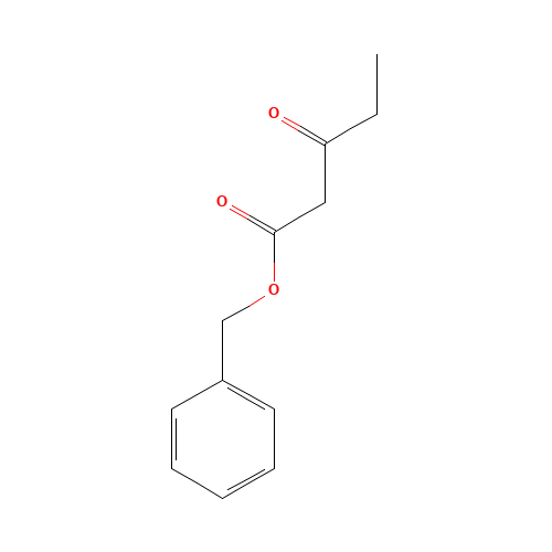 benzyl 3-oxopentanoate (CAS: 4949-45-5) - Chemical Structure and Molecular Formula 