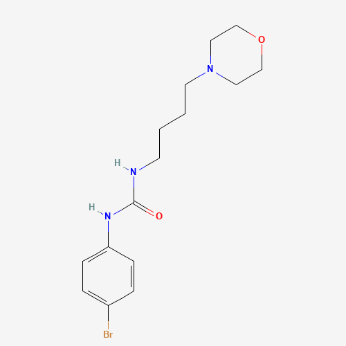 1-(4-bromophenyl)-3-(4-morpholin-4-ylbutyl)urea (CAS: 874449-99-7) - Related Chemical Product