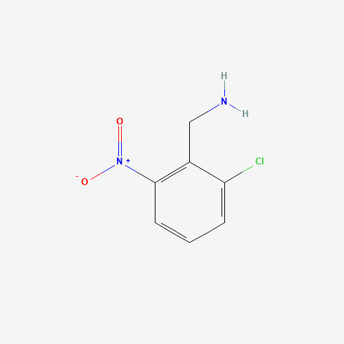 (2-chloro-6-nitrophenyl)methanamine (CAS: 101252-73-7) - Chemical Structure and Molecular Formula 