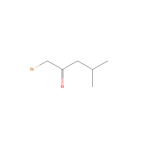 1-bromo-4-methylpentan-2-one (CAS: 29585-02-2) - Chemical Structure and Molecular Formula 