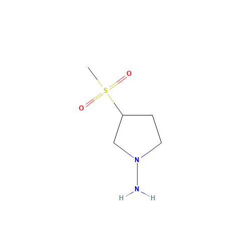 3-methylsulfonylpyrrolidin-1-amine (CAS: 935260-57-4) - Related Chemical Product