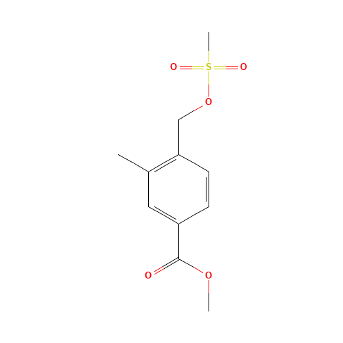 methyl 3-methyl-4-(methylsulfonyloxymethyl)benzoate (CAS: 459841-22-6) - Related Chemical Product