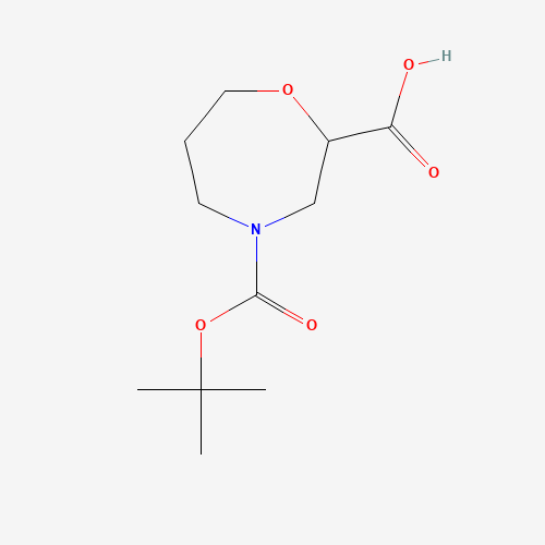 4-[(2-methylpropan-2-yl)oxycarbonyl]-1,4-oxazepane-2-carboxylic acid (CAS: 1141669-61-5) - Related Chemical Product