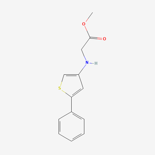 methyl 2-[(5-phenylthiophen-3-yl)amino]acetate (CAS: 1000409-37-9) - Related Chemical Product