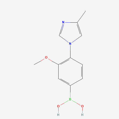 [3-methoxy-4-(4-methylimidazol-1-yl)phenyl]boronic acid (CAS: 1145786-45-3) - Related Chemical Product