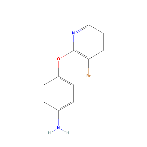 4-(3-bromopyridin-2-yl)oxyaniline (CAS: 901925-53-9) - Related Chemical Product