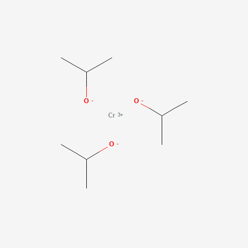 chromium(3+);propan-2-olate (CAS: 31087-39-5) - Chemical Structure and Molecular Formula 