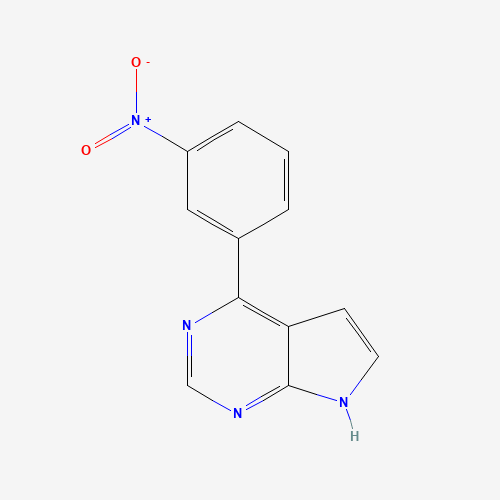 4-(3-nitrophenyl)-7H-pyrrolo[2,3-d]pyrimidine (CAS: 1443237-65-7) - Related Chemical Product