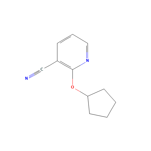 2-cyclopentyloxypyridine-3-carbonitrile (CAS: 1016805-97-2) - Related Chemical Product