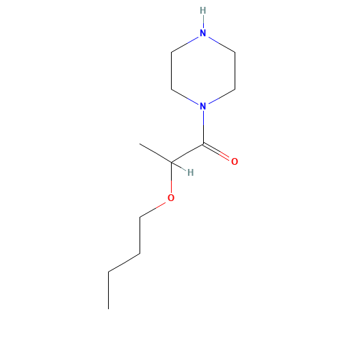 2-butoxy-1-piperazin-1-ylpropan-1-one (CAS: 95550-04-2) - Related Chemical Product