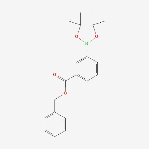 benzyl 3-(4,4,5,5-tetramethyl-1,3,2-dioxaborolan-2-yl)benzoate (CAS: 880157-10-8) - Related Chemical Product
