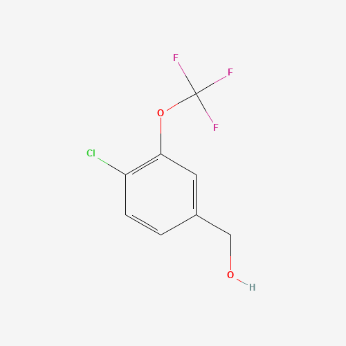 [4-chloro-3-(trifluoromethoxy)phenyl]methanol (CAS: 886500-89-6) - Related Chemical Product