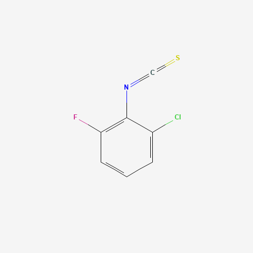 1-chloro-3-fluoro-2-isothiocyanatobenzene (CAS: 899806-25-8) - Chemical Structure and Molecular Formula 