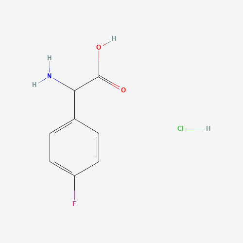 2-amino-2-(4-fluorophenyl)acetic acid;hydrochloride (CAS: 1219399-79-7) - Related Chemical Product