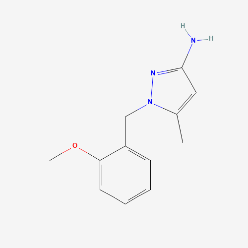1-[(2-methoxyphenyl)methyl]-5-methylpyrazol-3-amine (CAS: 1035189-23-1) - Related Chemical Product