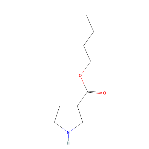 butyl pyrrolidine-3-carboxylate (CAS: 122079-54-3) - Related Chemical Product