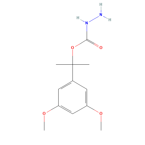 2-(3,5-dimethoxyphenyl)propan-2-yl N-aminocarbamate (CAS: 39508-00-4) - Related Chemical Product