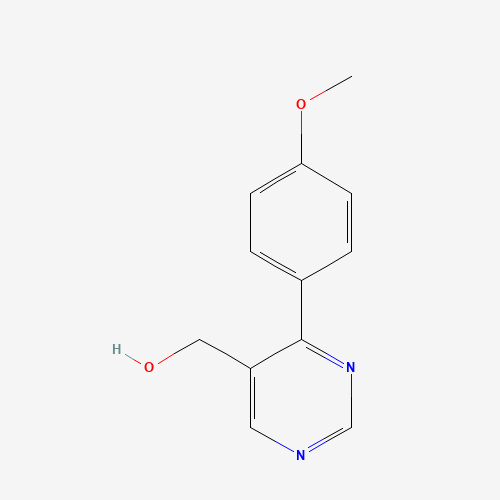 [4-(4-methoxyphenyl)pyrimidin-5-yl]methanol (CAS: 1263281-18-0) - Related Chemical Product