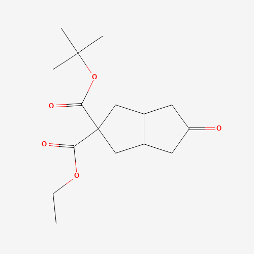 2-O'-tert-butyl 2-O-ethyl 5-oxo-1,3,3a,4,6,6a-hexahydropentalene-2,2-dicarboxylate (CAS: 1447942-66-6) - Related Chemical Product