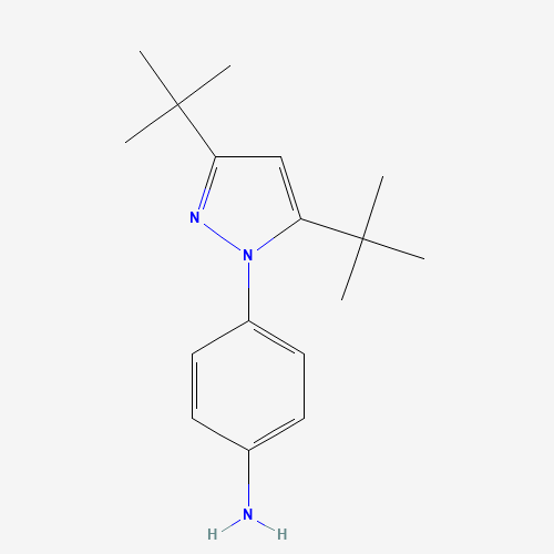 4-(3,5-ditert-butylpyrazol-1-yl)aniline (CAS: 52708-33-5) - Related Chemical Product