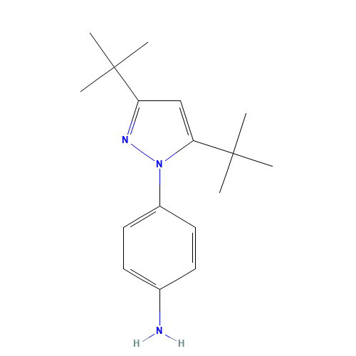 4-(3,5-ditert-butylpyrazol-1-yl)aniline (CAS: 52708-33-5) - Related Chemical Product