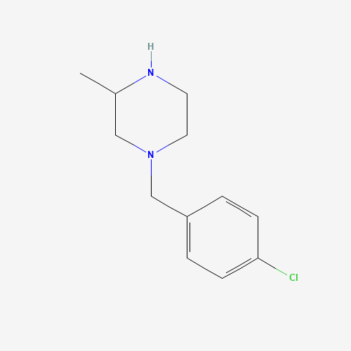 1-[(4-chlorophenyl)methyl]-3-methylpiperazine (CAS: 685535-97-1) - Related Chemical Product