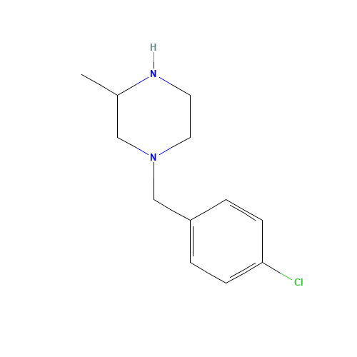 1-[(4-chlorophenyl)methyl]-3-methylpiperazine (CAS: 685535-97-1) - Related Chemical Product