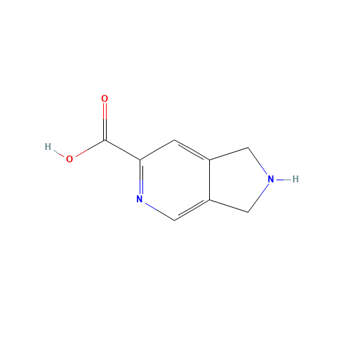 2,3-dihydro-1H-pyrrolo[3,4-c]pyridine-6-carboxylic acid (CAS: 720720-27-4) - Related Chemical Product