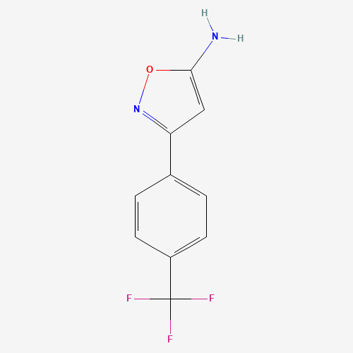 3-[4-(trifluoromethyl)phenyl]-1,2-oxazol-5-amine (CAS: 81465-84-1) - Related Chemical Product