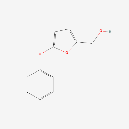 (5-phenoxyfuran-2-yl)methanol (CAS: 51551-74-7) - Chemical Structure and Molecular Formula 