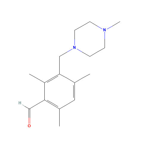 2,4,6-trimethyl-3-[(4-methylpiperazin-1-yl)methyl]benzaldehyde (CAS: 179554-13-3) - Related Chemical Product
