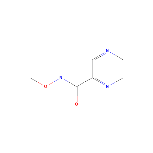 N-methoxy-N-methylpyrazine-2-carboxamide (CAS: 317335-26-5) - Related Chemical Product