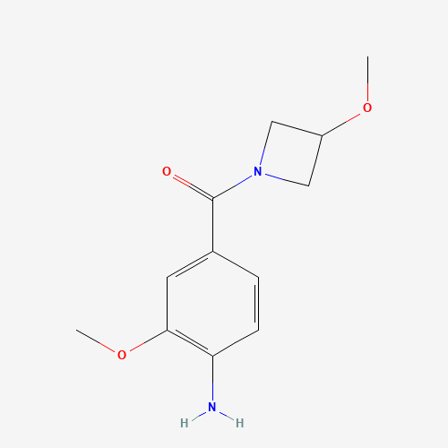 (4-amino-3-methoxyphenyl)-(3-methoxyazetidin-1-yl)methanone (CAS: 1400287-07-1) - Related Chemical Product
